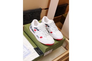 Gucci Basket Low Top Sneaker in White Demetra GCB-002