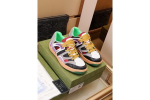 Gucci Basket Low Top Sneaker in Black Demetra GCB-001