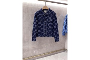Gucci Denim Jacket - Dark Blue (2022) GCCJP0279-1