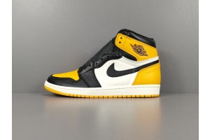 Air Jordan 1 Retro High OG Yellow Toe (2022) 