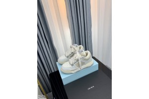 Amiri - MA-2 Leather Sneakers - All White AMRMA-003