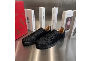 Christian Louboutin Louis Junior Spikes Sneakers - CLLT-066