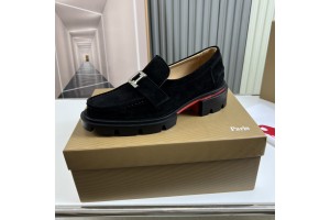  Louboutin Our Georges Lace-Up Loafer - LBTLF-0001