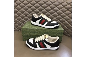 Gucci Black Screener Sneakers 