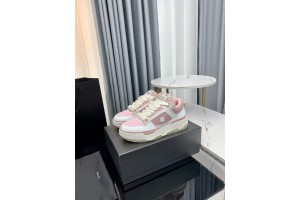Amiri - MA-2 Leather Sneakers - White - Pink  AMRMA-007