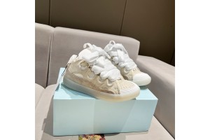 Lanvin Curb Sneaker - Beige - Light Brown LVCS-050