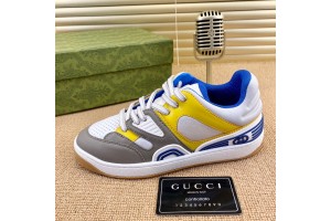 Gucci Basket Low Top Sneaker in Red - Black - White Demetra GCB-013