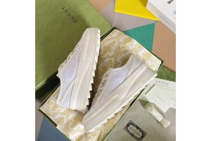 Gucci GG Sneaker - White and ebony Original GG canvas  GCB-023