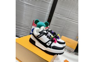 LV Trainer Maxi Sneaker - Black White LV-T0058