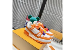 LV Trainer Maxi Sneaker - Orange White LV-T0057