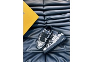 LV Trainer Sneaker - Cartoon Drawing (2023) - LV-TR005