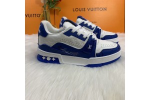 LV Trainer Sneaker - Blue White (2023) - LV-TR016