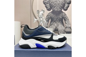Dior B22 Sneaker - Blue - Black - White BRB22-003