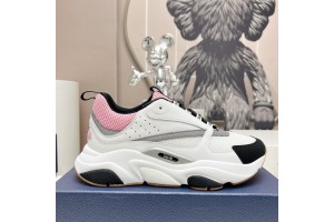 Dior B22 Sneaker - White - Black - Pink BRB22-005