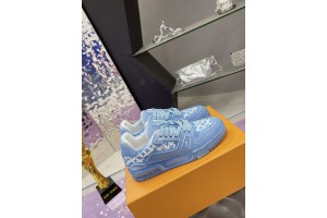 LV Trainer Demin Sneaker - Blue White LV-TR049