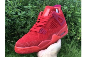 Air Jordan 4 Retro Flyknit Red 