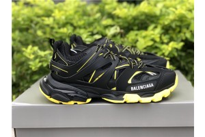 Balenciaga Track Low-Top Sneaker Black - Light Yellow  