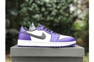 Air Jordan 1 Low Golf Court Purple 