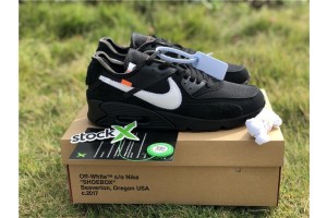 2018 Off-White X Nike Air Max 90 Black