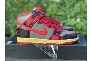 Nike Dunk High 1985 SP 'Red Acid Wash'