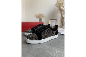 Christian Louboutin Louis Junior Pik Pik Strass CLLT-035 