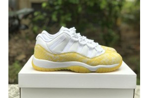  Air Jordan 11 Low “Yellow Snakeskin” 2023 