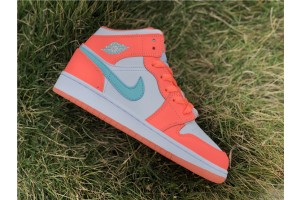 Air Jordan 1 Mid Crimson Pulse (GS) 