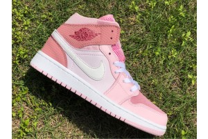 Air Jordan 1 Mid Digital Pink (W) 