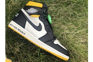 Air Jordan 1 Retro High "Not for Resale" Varsity Maize