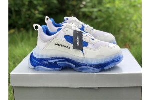 Balenciaga Triple S White Blue 