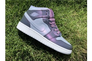 Air Jordan 1 Mid Monsoon Blue (GS)