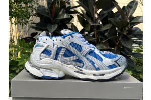 Balenciaga Runner Sneaker White Blue