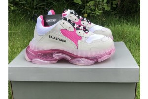 Balenciaga Triple S White Pink 