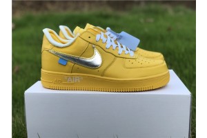 Off-White x Nike Air Force 1 Low Yellow 