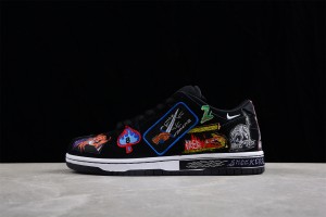 Neckface x SB  Dunk Low Pro 'Black' 