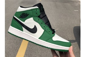 Air Jordan 1 Mid Pine Green