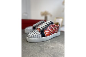 Christian Louboutin Louis Junior Spikes Sneakers CLLT-006 