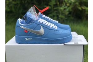 Off-White x Nike Air Force 1 Low 07 MCA Blue