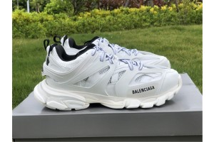 Balenciaga Led Track Sneaker All White 