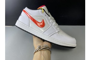 Air Jordan 1 Low White Multi-Color 