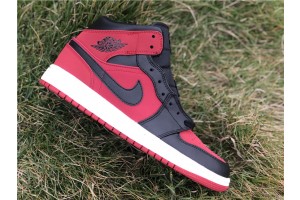 Air Jordan 1 Mid Gym Red Black