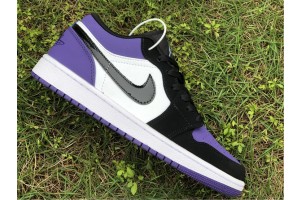 Air Jordan 1 Low Court Purple (GS) 