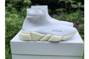 Balenciaga Speed Trainer All White - 2018  