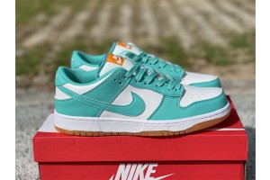 Nike Dunk Low Turquoise Green Orange (2022)