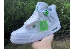 Air Jordan 4 Retro Metallic Green