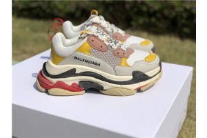 Balenciaga Triple S Yellow - Wheat - Black  (2018)