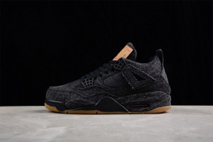 Air Jordan 4 x Levi's Denim Black 