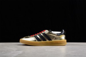 Gucci x Adidas' Latest Gazelle Goes for Gold Black