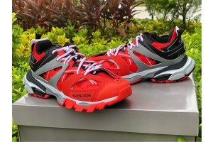 Balenciaga Track Sneaker Red - Grey - Black 