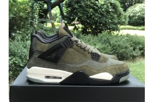 Air Jordan 4 Craft "Medium Olive" 